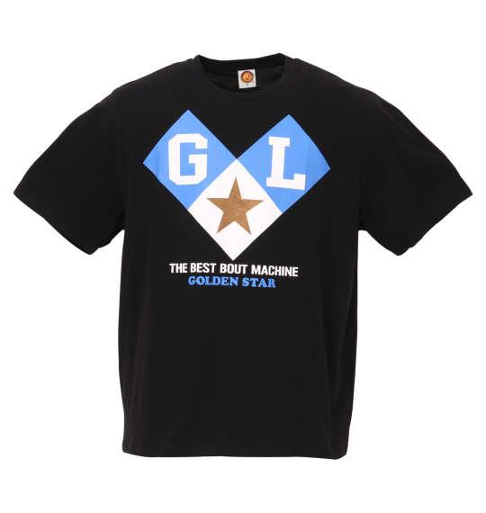 大きいサイズ メンズ 新日本プロレス ゴールデン☆ラヴァーズ半袖Tシャツ ブラック 1178-8377-2 3L 4L 5L 6L 8L