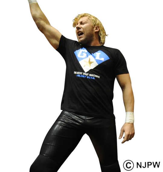 大きいサイズ メンズ 新日本プロレス ゴールデン☆ラヴァーズ半袖Tシャツ ブラック 1178-8377-2 3L 4L 5L 6L 8L