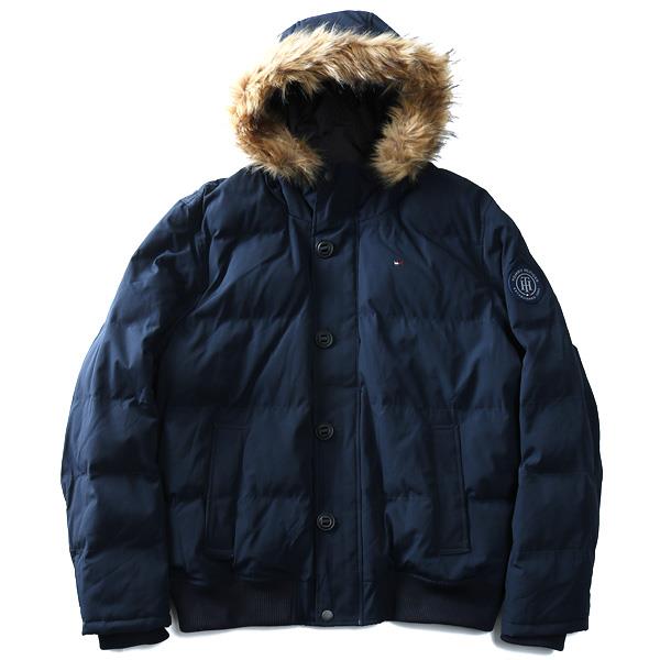 【WEB限定価格】ブランドセール 【大きいサイズ】【メンズ】TOMMY HILFIGER(トミーヒルフィガー) ファー付中綿ジャケット【USA直輸入】158ap466