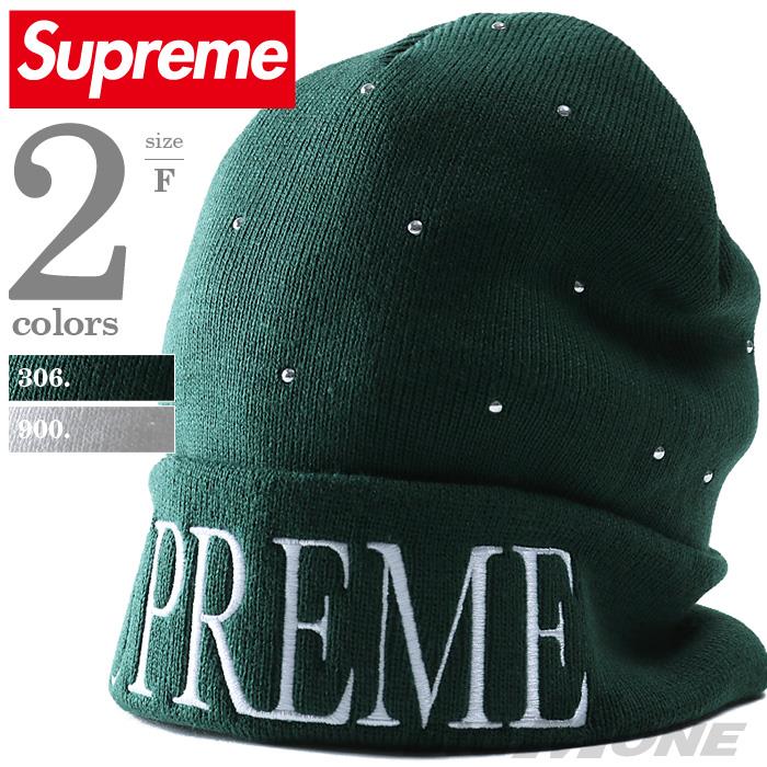 メンズ SUPREME シュプリーム ニット キャップ スタッズドビーニー USA 直輸入 fw18bn24