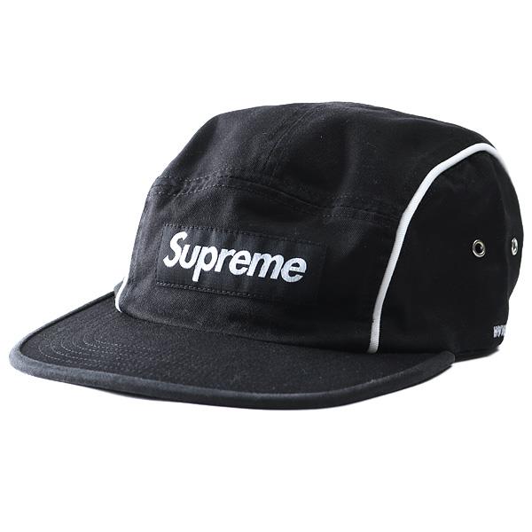 メンズ SUPREME シュプリーム パイピング キャップ 帽子USA 直輸入 fw18h30