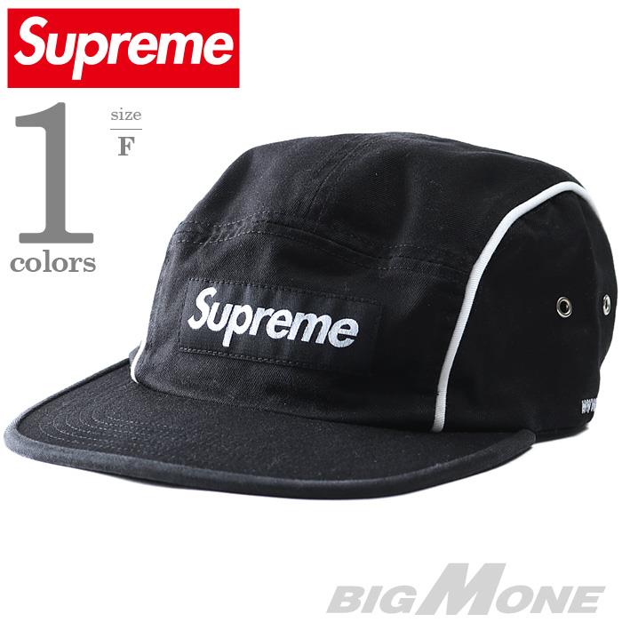 メンズ SUPREME シュプリーム パイピング キャップ 帽子USA 直輸入 fw18h30