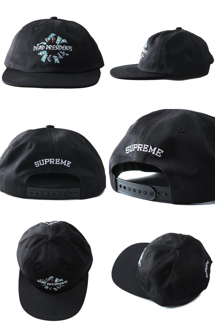 メンズ SUPREME シュプリーム キャップ 帽子 DEAD PRESIDENTS USA 直輸入 fw18h56