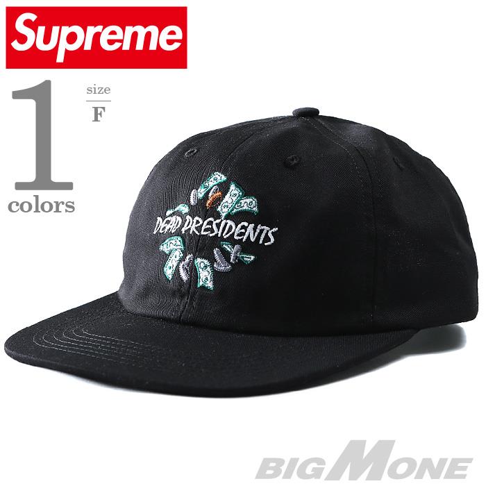 メンズ SUPREME シュプリーム キャップ 帽子 DEAD PRESIDENTS USA 直輸入 fw18h56