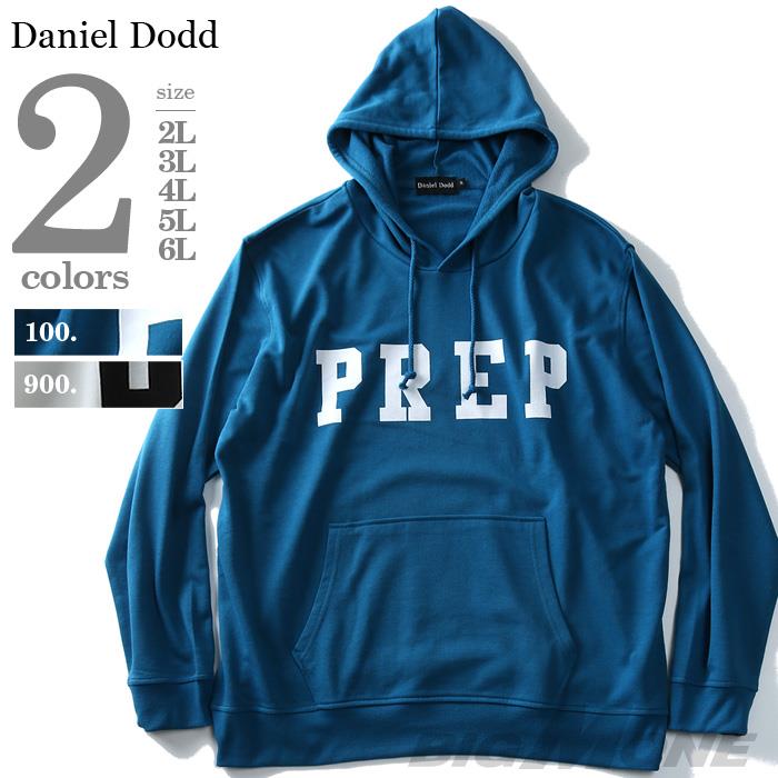 【WEB限定価格】早割A 【大きいサイズ】【メンズ】DANIEL DODD 裏毛プリントプルパーカー(PREP) azsw-190183