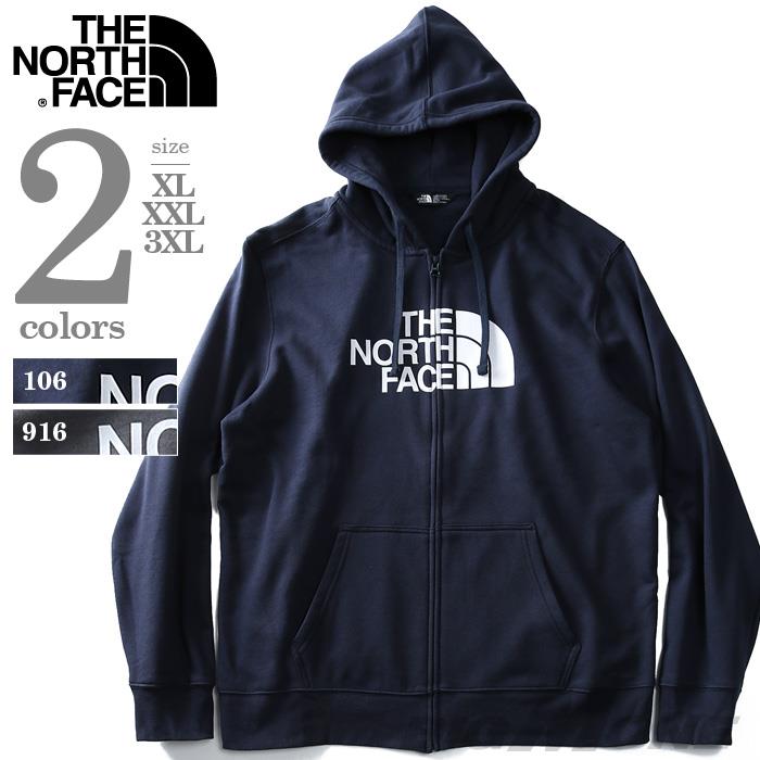 大きいサイズ メンズ THE NORTH FACE ザ ノース フェイス ジャケット アウター ロゴ プリント フルジップパーカー USA 直輸入 nf0a3mb4