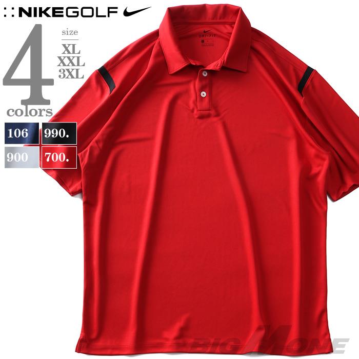 【golf1】大きいサイズ メンズ NIKE GOLF ナイキ ゴルフ 半袖スポーツポロシャツ DRI-FIT USA 直輸入 402394