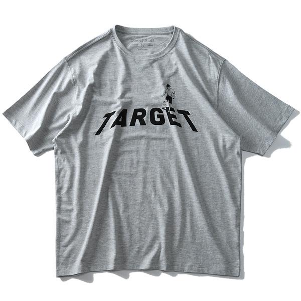 タダ割 大きいサイズ メンズ DANIEL DODD 半袖 Tシャツ オーガニック プリント 半袖Tシャツ TARGET azt-190230