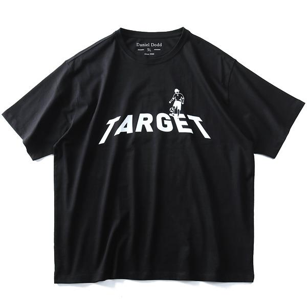 タダ割 大きいサイズ メンズ DANIEL DODD 半袖 Tシャツ オーガニック プリント 半袖Tシャツ TARGET azt-190230