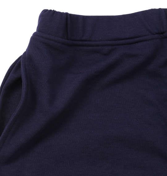 大きいサイズ メンズ LUCPY 半袖 Tシャツ + ミニ裏毛 ハーフパンツ ブルー × ネイビー 1158-9207-1 3L 4L 5L 6L