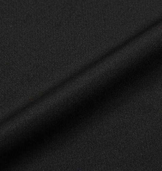 大きいサイズ メンズ LE COQ SPORTIF ドライ ジャガード ニット 半袖 Tシャツ ブラック 1178-9260-2 2L 3L 4L 5L 6L