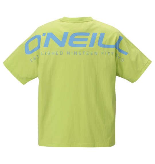 大きいサイズ メンズ O'NEILL 半袖 Tシャツ ライム 1178-9216-2 3L 4L 5L 6L