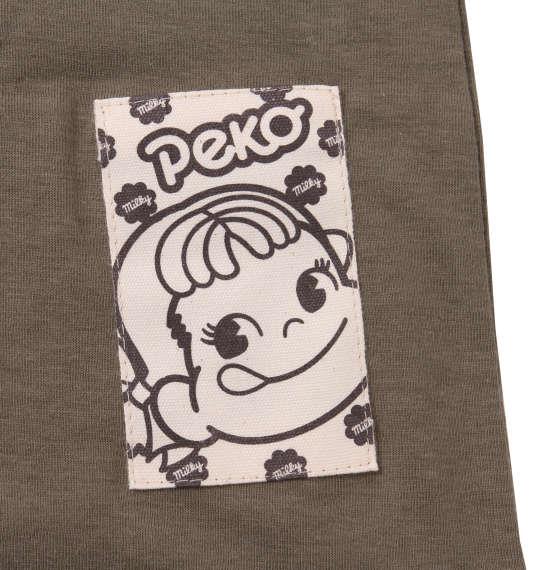 大きいサイズ メンズ PeKo&PoKo カラー プリント 半袖 Tシャツ ライトカーキ 1178-9505-1 3L 4L 5L 6L 8L