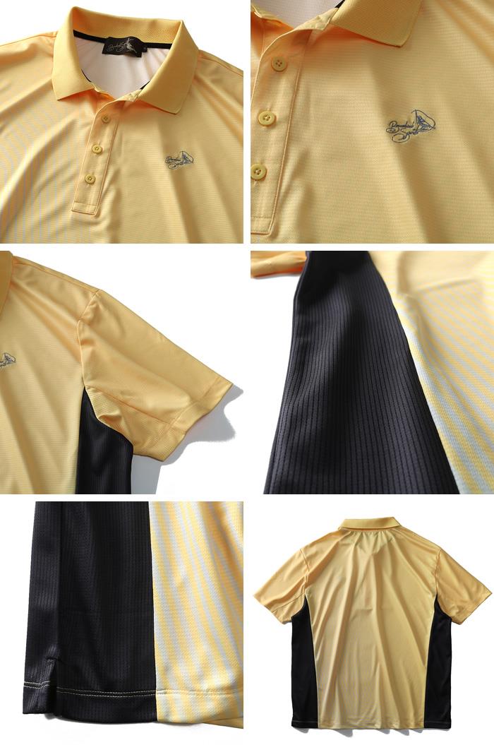 【WEB限定価格】【golf1】大きいサイズ メンズ Bowerbirds Works 吸汗速乾 半袖 ゴルフ ポロシャツ azpr-1902110