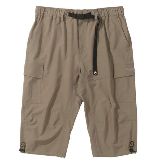 大きいサイズ メンズ OUTDOOR PRODUCTS ストレッチ クロップド カーゴ パンツ ベージュ 1154-9240-1 3L 4L 5L 6L 7L 8L