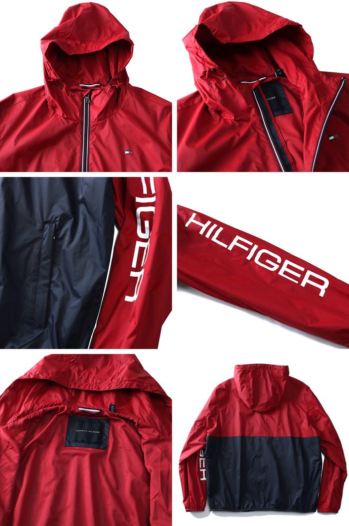 【WEB限定価格】ブランドセール 大きいサイズ メンズ TOMMY HILFIGER トミーヒルフィガー フード付 ナイロン ジャケット 撥水加工 USA直輸入 158an416