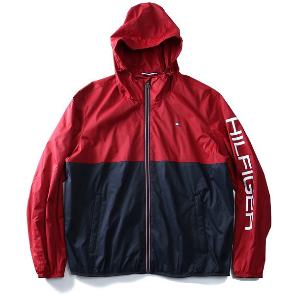 【WEB限定価格】ブランドセール 大きいサイズ メンズ TOMMY HILFIGER トミーヒルフィガー フード付 ナイロン ジャケット 撥水加工 USA直輸入 158an416