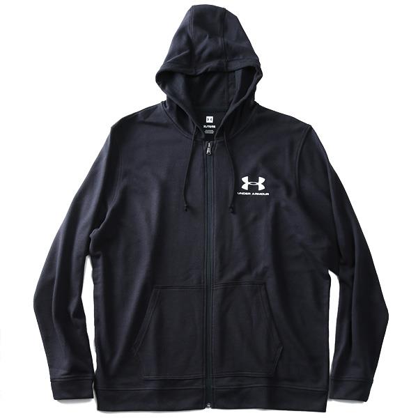 【WEB限定価格】大きいサイズ メンズ UNDER ARMOUR アンダーアーマー フルジップ パーカー USA直輸入 1345776