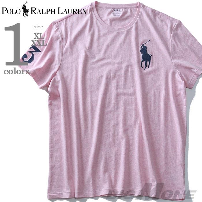 ブランドセール 大きいサイズ メンズ POLO RALPH LAUREN ポロ ラルフローレン ロゴ刺繍 半袖 Tシャツ USA直輸入 710697554014