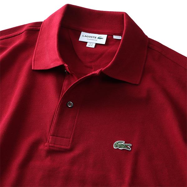 【WEB限定価格】ブランドセール 大きいサイズ メンズ LACOSTE ラコステ ワンポイント 鹿の子 半袖 ポロシャツ USA直輸入 l1212