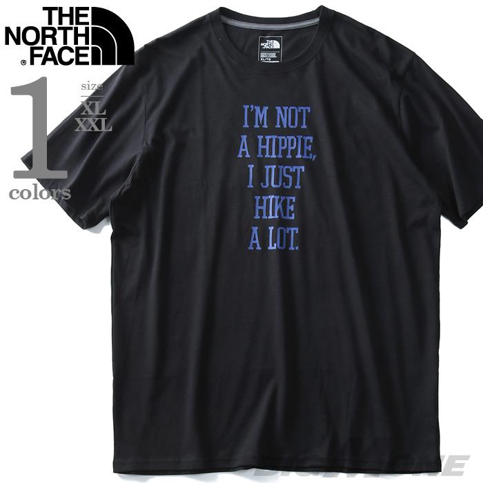 大きいサイズ メンズ THE NORTH FACE ザ ノース フェイス プリント 半袖 Tシャツ USA直輸入 nf0a3runx3x