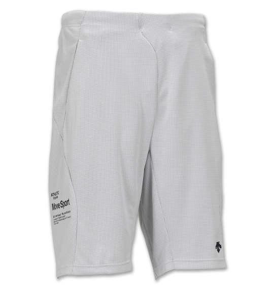 大きいサイズ メンズ DESCENTE スクエアメッシュ ハーフパンツ ホワイト × ネイビー 1174-9230-1 3L 4L 5L 6L