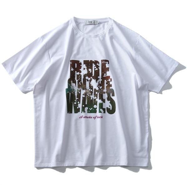 【WEB限定価格】大きいサイズ メンズ DANIEL DODD フォト プリント 半袖 Tシャツ azt-1902139