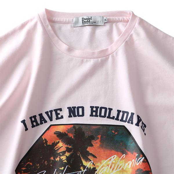 【WEB限定価格】大きいサイズ メンズ DANIEL DODD フォト プリント 半袖 Tシャツ azt-1902141