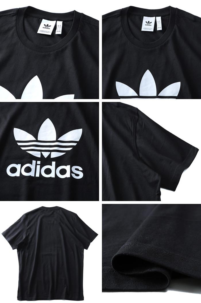 【WEB限定価格】ブランドセール 大きいサイズ メンズ ADIDAS アディダス ロゴ プリント 半袖 Tシャツ USA直輸入 cw0709