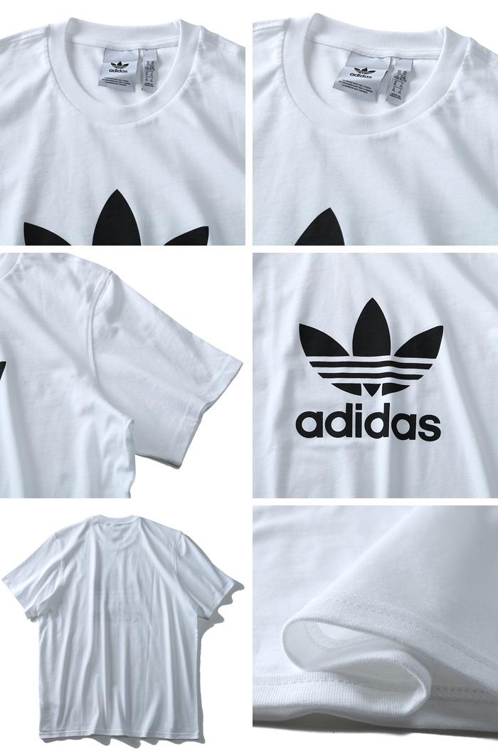 【WEB限定価格】ブランドセール 大きいサイズ メンズ ADIDAS アディダス ロゴ プリント 半袖 Tシャツ USA直輸入 cw0710