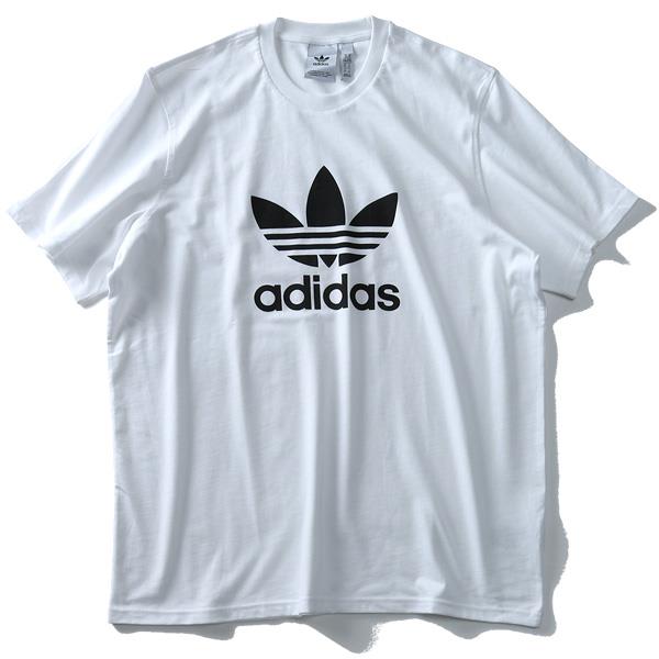 【WEB限定価格】ブランドセール 大きいサイズ メンズ ADIDAS アディダス ロゴ プリント 半袖 Tシャツ USA直輸入 cw0710