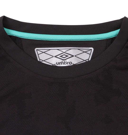 大きいサイズ メンズ UMBRO アイスブラスト 半袖 Tシャツ ブラック 1178-9231-2 2L 3L 4L 5L 6L