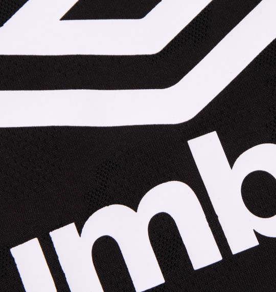 大きいサイズ メンズ UMBRO アイスブラスト 半袖 Tシャツ ブラック 1178-9231-2 2L 3L 4L 5L 6L