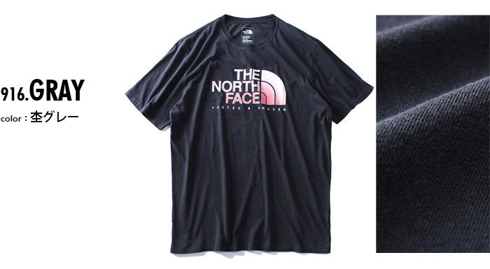 大きいサイズ メンズ THE NORTH FACE ザ ノース フェイス プリント 半袖 Tシャツ USA直輸入 nf0a3o64zly