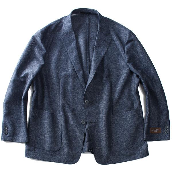 大きいサイズ メンズ SARTORIA BELLINI カラミ素材 シングル 2ツ釦 サマー ジャケット azj9003