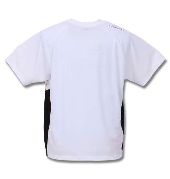 大きいサイズ メンズ LOTTO DRY メッシュ 半袖 Tシャツ ホワイト 1178-9516-1 3L 4L 5L 6L 8L