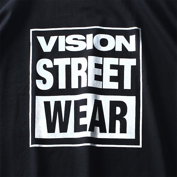 大きいサイズ メンズ VISION STREET WEAR ロゴ プリント 半袖 Tシャツ 9504101