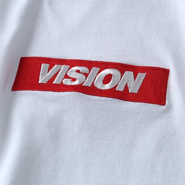 大きいサイズ メンズ VISION STREET WEAR BOXロゴ プリント 半袖 Tシャツ 9504102