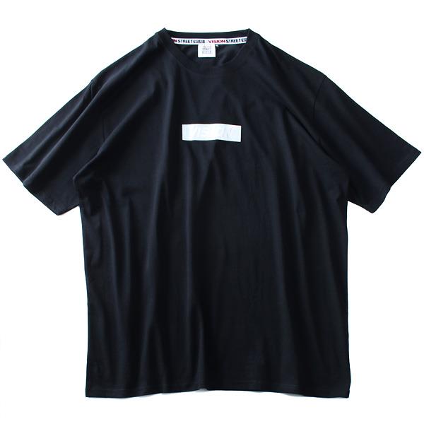 大きいサイズ メンズ VISION STREET WEAR BOXロゴ プリント 半袖 Tシャツ 9504102