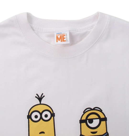 大きいサイズ メンズ MINIONS 半袖 Tシャツ ホワイト 1178-9586-1 3L 4L 5L 6L