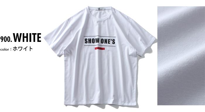 大きいサイズ メンズ DANIEL DODD ベア天 プリント 半袖 Tシャツ SHOW ONES azt-1902152