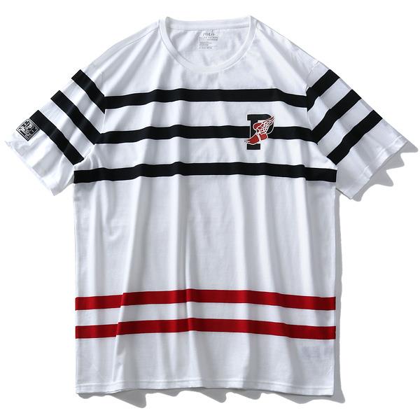 【WEB限定価格】ブランドセール 大きいサイズ メンズ POLO RALPH LAUREN ポロ ラルフローレン ボーダー柄 半袖 Tシャツ USA直輸入 710737931