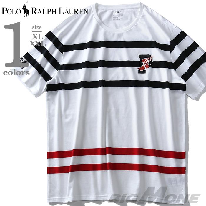 【WEB限定価格】ブランドセール 大きいサイズ メンズ POLO RALPH LAUREN ポロ ラルフローレン ボーダー柄 半袖 Tシャツ USA直輸入 710737931