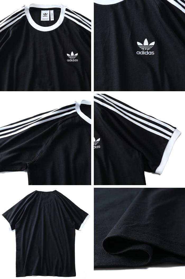 【WEB限定価格】ブランドセール 大きいサイズ メンズ ADIDAS アディダス 3ストライプ 半袖 Tシャツ USA直輸入 cw1202