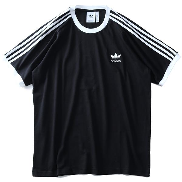 【WEB限定価格】ブランドセール 大きいサイズ メンズ ADIDAS アディダス 3ストライプ 半袖 Tシャツ USA直輸入 cw1202