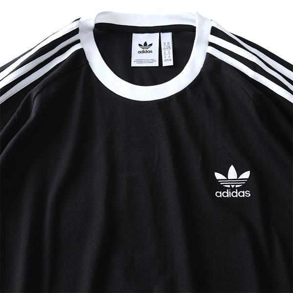 【WEB限定価格】ブランドセール 大きいサイズ メンズ ADIDAS アディダス 3ストライプ 半袖 Tシャツ USA直輸入 cw1202