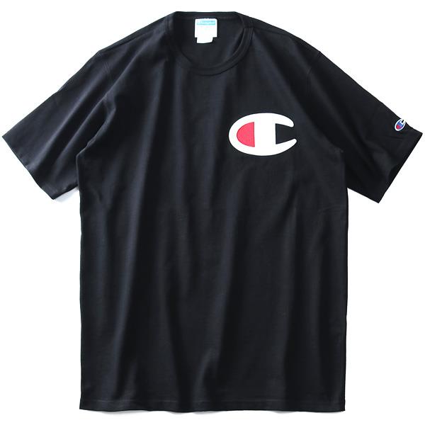 【WEB限定価格】ブランドセール 大きいサイズ メンズ Champion チャンピオン ビッグロゴ プリント 半袖 Tシャツ USA直輸入 gt19-y06820