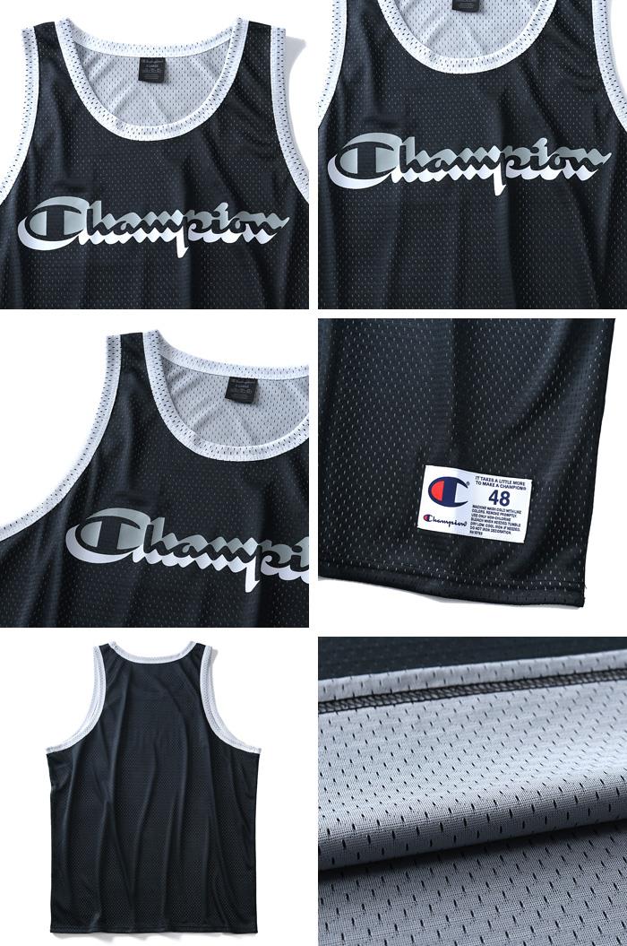 【WEB限定価格】ブランドセール 大きいサイズ メンズ Champion チャンピオン メッシュ タンクトップ USA直輸入 t8826