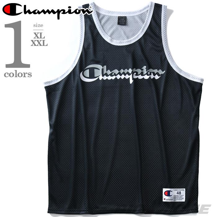 【WEB限定価格】ブランドセール 大きいサイズ メンズ Champion チャンピオン メッシュ タンクトップ USA直輸入 t8826