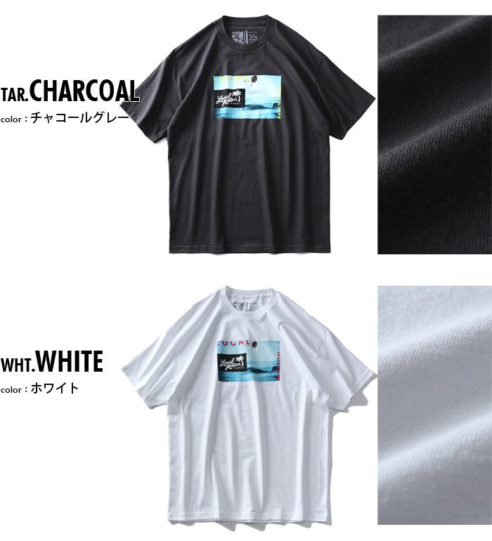 【WEB限定価格】【lo0511】ブランドセール 大きいサイズ メンズ LOCAL MOTION ローカルモーション 半袖 プリント Tシャツ USA直輸入 smt16319